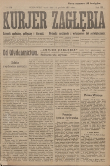 Kurjer Zagłębia : dziennik społeczny, polityczny i literacki. R.12, nr 278 (12 grudnia 1917)