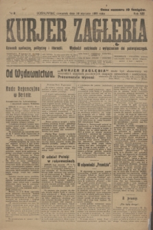 Kurjer Zagłębia : dziennik społeczny, polityczny i literacki. R.13, nr 8 (10 stycznia 1918)