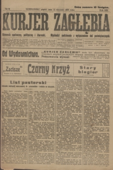 Kurjer Zagłębia : dziennik społeczny, polityczny i literacki. R.13, nr 9 (11 stycznia 1918)