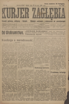 Kurjer Zagłębia : dziennik społeczny, polityczny i literacki. R.13, nr 15 (18 stycznia 1918)