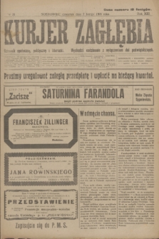 Kurjer Zagłębia : dziennik społeczny, polityczny i literacki. R.13, nr 31 (7 lutego 1918)