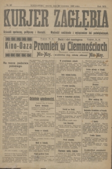 Kurjer Zagłębia : dziennik społeczny, polityczny i literacki. R.13, nr 97 (30 kwietnia 1918)