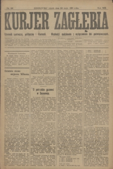 Kurjer Zagłębia : dziennik społeczny, polityczny i literacki. R.13, nr 114 (24 maja 1918)