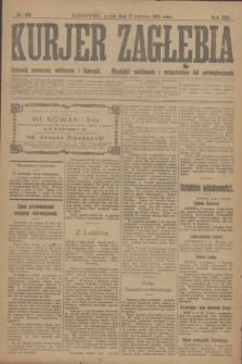 Kurjer Zagłębia : dziennik społeczny, polityczny i literacki. R.13, nr 125 (7 czerwca 1918)