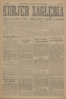 Kurjer Zagłębia : dziennik społeczny, polityczny i literacki. R.13, nr 126 (8 czerwca 1918)