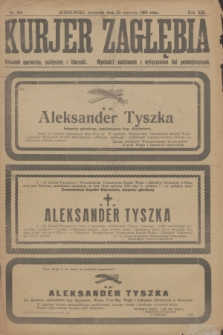 Kurjer Zagłębia : dziennik społeczny, polityczny i literacki. R.13, nr 136 (20 czerwca 1918)
