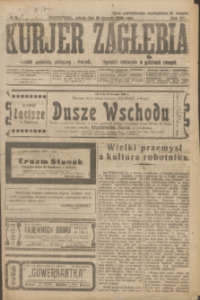 Kurjer Zagłębia : dziennik społeczny, polityczny i literacki. R.15, № 9 (10 stycznia 1920)