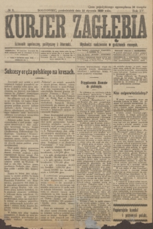 Kurjer Zagłębia : dziennik społeczny, polityczny i literacki. R.15, № 11 (12 stycznia 1920)