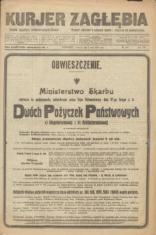 Kurjer Zagłębia : dziennik bezpartyjny polityczno-społeczno-literacki. R.15, nr 103 (2 maja 1920) + dod.