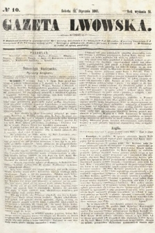 Gazeta Lwowska. 1861, nr 10