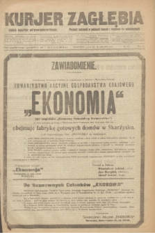 Kurjer Zagłębia : dziennik bezpartyjny polityczno-społeczno-literacki. R.15, nr 121 (28 maja 1920)