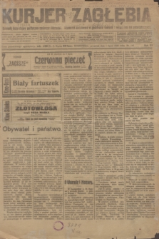 Kurjer Zagłębia : dziennik bezpartyjny polityczno-społeczno-literacki. R.15, nr 147 (1 lipca 1920)