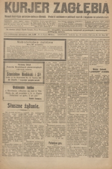 Kurjer Zagłębia : dziennik bezpartyjny polityczno-społeczno-literacki. R.15, nr 221 (26 września 1920)