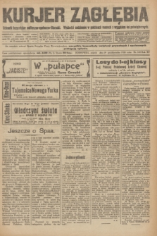 Kurjer Zagłębia : dziennik bezpartyjny polityczno-społeczno-literacki. R.15, nr 249 (29 października 1920)