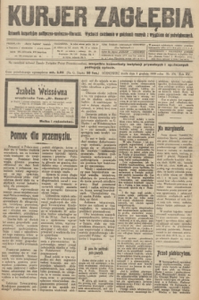 Kurjer Zagłębia : dziennik bezpartyjny polityczno-społeczno-literacki. R.15, nr 276 (1 grudnia 1920)
