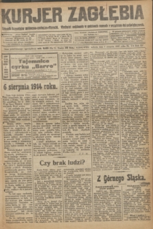 Kurjer Zagłębia : dziennik bezpartyjny polityczno-społeczno-literacki. R.15 [i.e.16], nr 174 (6 sierpnia 1921)