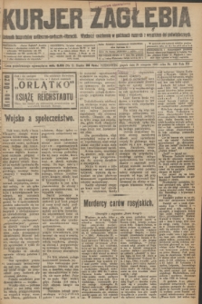 Kurjer Zagłębia : dziennik bezpartyjny polityczno-społeczno-literacki. R.15 [i.e.16], nr 190 (26 sierpnia 1921)