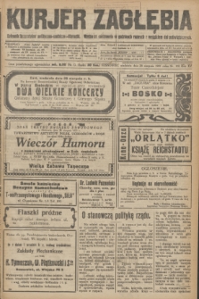 Kurjer Zagłębia : dziennik bezpartyjny polityczno-społeczno-literacki. R.15 [i.e.16], nr 192 (28 sierpnia 1921)