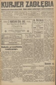 Kurjer Zagłębia : dziennik bezpartyjny polityczno-społeczno-literacki. R.15 [i.e.16], nr 206 (15 września 1921)