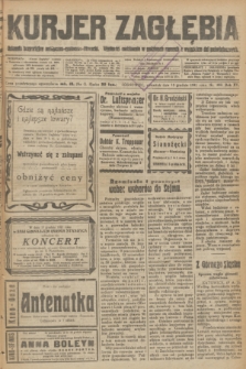 Kurjer Zagłębia : dziennik bezpartyjny polityczno-społeczno-literacki. R.15 [i.e.16], nr 282 (15 grudnia 1921)