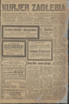 Kurjer Zagłębia : dziennik bezpartyjny polityczno-społeczno-literacki. R.16 [!], nr 1 (1 stycznia 1922)