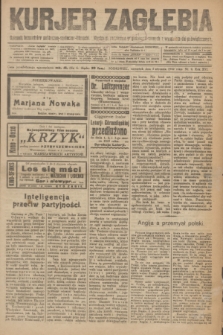 Kurjer Zagłębia : dziennik bezpartyjny polityczno-społeczno-literacki. R.16 [!], nr 4 (5 stycznia 1922)