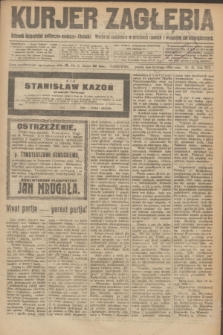 Kurjer Zagłębia : dziennik bezpartyjny polityczno-społeczno-literacki. R.16 [!], nr 45 (24 lutego 1922)