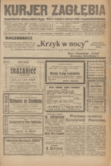 Kurjer Zagłębia : dziennik bezpartyjny polityczno-społeczno-literacki. R.16 [!], nr 65 (19 marca 1922)