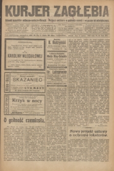 Kurjer Zagłębia : dziennik bezpartyjny polityczno-społeczno-literacki. R.16 [!], nr 66 (21 marca 1922)