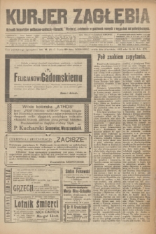 Kurjer Zagłębia : dziennik bezpartyjny polityczno-społeczno-literacki. R.16 [!], nr 83 (11 kwietnia 1922)
