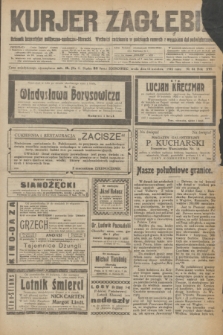 Kurjer Zagłębia : dziennik bezpartyjny polityczno-społeczno-literacki. R.16 [!], nr 84 (12 marca 1922)