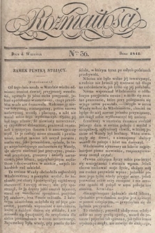 Rozmaitości : pismo dodatkowe do Gazety Lwowskiej. 1841, nr 36
