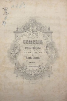 Camelia : polka française : pour le piano