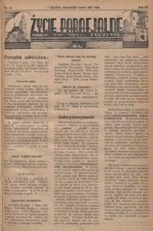 Życie Parafjalne : parafja Przen. Trójcy w Będzinie. 1937, nr 12