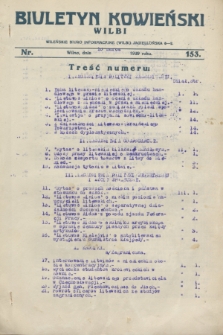 Biuletyn Kowieński Wilbi. 1929, nr 153 (10 marca)