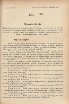 [Kadencja VIII, sesja III, al. 344] Alegata do Sprawozdań Stenograficznych z Trzeciej Sesyi Ósmego Peryodu Sejmu Krajowego Królestwa Galicyi i Lodomeryi wraz z Wielkiem Księstwem Krakowskiem z roku 1907. Alegat 344