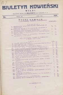 Biuletyn Kowieński Wilbi. 1930, nr 364 (30 grudnia)