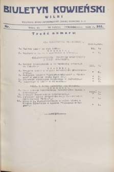 Biuletyn Kowieński Wilbi. 1931, nr 385 (10 lutego)