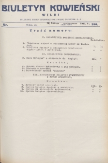 Biuletyn Kowieński Wilbi. 1931, nr 390 (10 lutego)