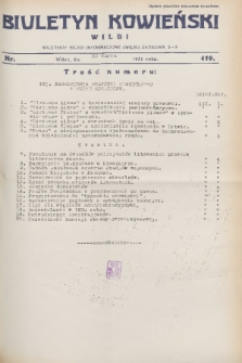 Biuletyn Kowieński Wilbi. 1931, nr 410 (25 marca)