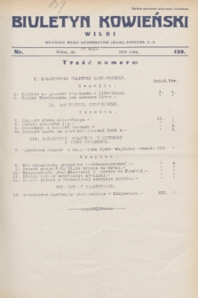 Biuletyn Kowieński Wilbi. 1931, nr 450 (27 maja)