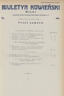 Biuletyn Kowieński Wilbi. 1931, nr 480 (15 lipca)