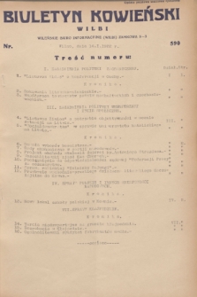 Biuletyn Kowieński Wilbi. 1932, nr 590 (14 stycznia)