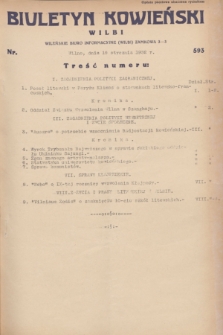 Biuletyn Kowieński Wilbi. 1932, nr 593 (19 stycznia)