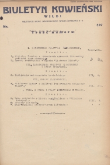 Biuletyn Kowieński Wilbi. 1932, nr 597 (25 stycznia)