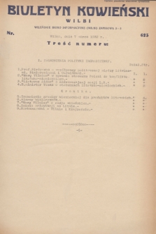 Biuletyn Kowieński Wilbi. 1932, nr 623 (7 marca)