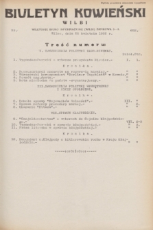 Biuletyn Kowieński Wilbi. 1932, nr 652 (25 kwietnia)