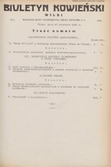 Biuletyn Kowieński Wilbi. 1932, nr 656 (30 kwietnia)