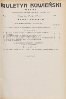 Biuletyn Kowieński Wilbi. 1932, nr 665 (17 maja)