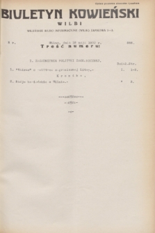 Biuletyn Kowieński Wilbi. 1932, nr 666 (18 maja)